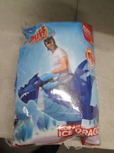 lot 110 image: halloween inflatable costume blow-u...