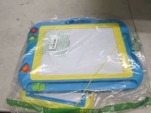 lot 112 image: 2 magna doodle boards with multi co...
