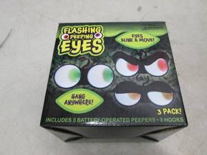 lot 158 image: flashing peeping eyes open box unte...