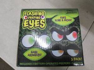 lot 160 image: flashing peeping eyes open box unte...