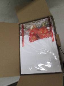 lot 184 image: 72 foil collection christmas greeti...