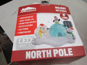 lot 189 image: joiedomi holiday inflatable 6 foot ...