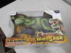 lot 202 image: tyrannosaurus rex dinosaur open box...
