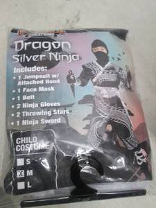 lot 214 image: spooktacular creations dragon silve...