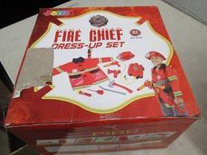 lot 216 image: fire chief dress up suit 3 open bo...
