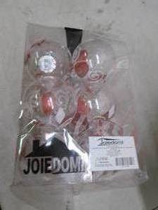 lot 218 image: 12ct clea christmas ball ornaments ...