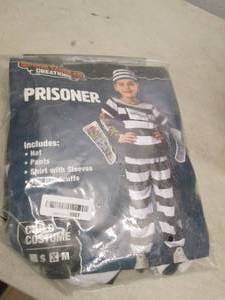 lot 223 image: spooktacular prisoner child costume...