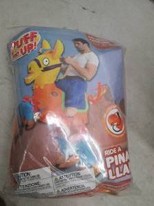 lot 226 image: puff me up ride a llama open box un...