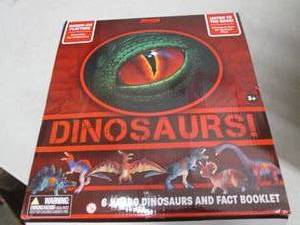 lot 238 image: 6 jumbo dinosaurs that roar with fa...