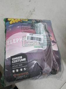 lot 242 image: snugga me elephant onesie costume a...