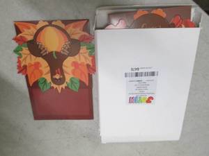 lot 265 image: 18 count thanksgiving cutlery holde...