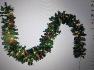lot 269 image: Premium 9 Foot  Artificial Christma...