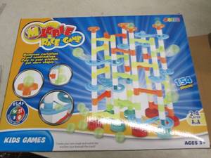 lot 292 image: marble race game open box ...