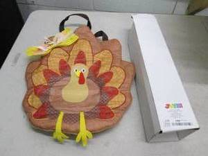 lot 306 image: 21 inch turkey door hanger open box...