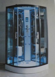 lot 1 image: NEW  Pure Steam And Bath Steam Shower Model GT0513C