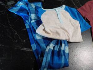 lot 186 image: Boys Size S PJs and T-shirt...