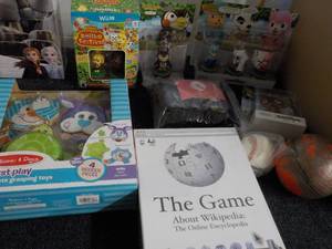 lot 201 image: Lot of Toys and Games...