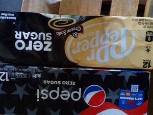 lot 360 image: 1 - 12 pack Dr Pepper Zero Sugar an...