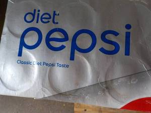 lot 365 image: 3 - 12 packs Diet Pepsi Caffeine Fr...