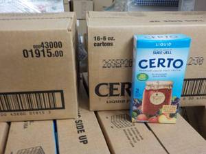 lot 392 image: 2 Cases 16 - 6 oz Boxes Certo Liqui...