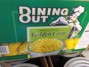 lot 394 image: 10 Cans Golden Whole Kernel Corn...
