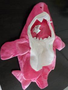 lot 115 image: Toddler Pink Shark Costume...