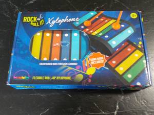 lot 133 image: Flexible Roll-up Xylophone...
