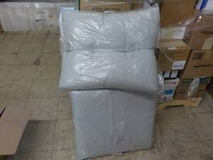 lot 304 image: 2 Tie on Patio Chair Cushions 24 x ...