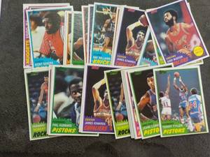lot 279 image: Basketball Trading Cards...
