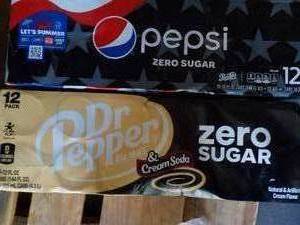 lot 361 image: 2 - 12 packs Diet Pepsi Caffeine Fr...