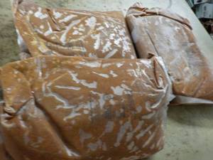 lot 416 image: 3 - 5 lb. Bags Frozen Taco Sauce wi...