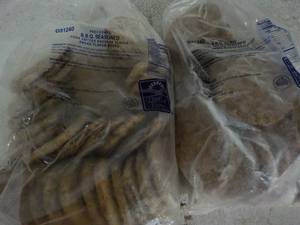 lot 418 image: 2 - 5 lb. Bag Frozen BBQ Flavored P...