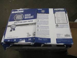 lot 5 image: Boise X-9 Multi Use Copy Paper ret...