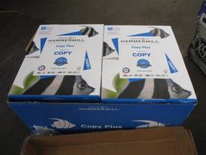 lot 6 image: Hammermill Copy Plus Paper - 5000 c...