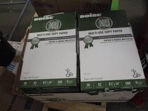 lot 4 image: Boise X-9 Legal Size Copy Paper re...