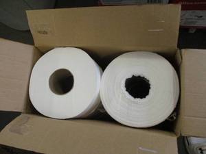lot 24 image: 12 Big Rolls of Highmark Toilet Pap...