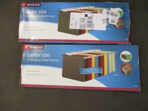 lot 26 image: 4 Smead Letter size Hanging Folder ...