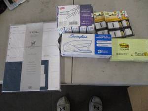 lot 71 image: Office Supplies- see all pictures...