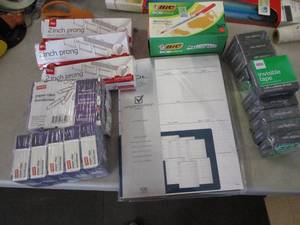 lot 74 image: Office Supplies- see all pictures...