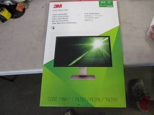 lot 92 image: 3M Anit Glare Filter retail $70...