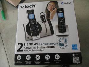 lot 251 image: Vtech 2 handset Answering System...