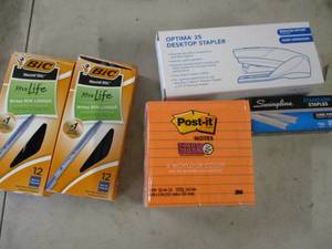 lot 260 image: Office Supplies- see all pictures...