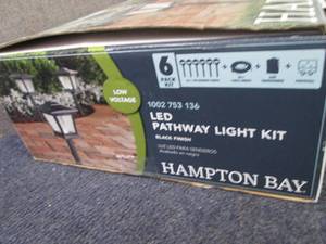 lot 28 image: Hampton Bay Low Voltage Black Outdo...