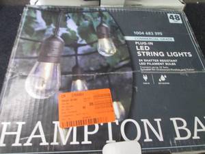 lot 31 image: Hampton Bay 24-Light IndoorOutdoor...