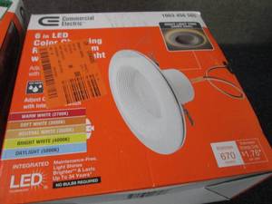 lot 156 image: 4 Commercial Electric 6 in. Selecta...