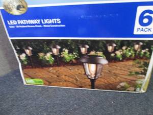 lot 52 image: Hampton Bay Solar Oil Rubbed Bronze...