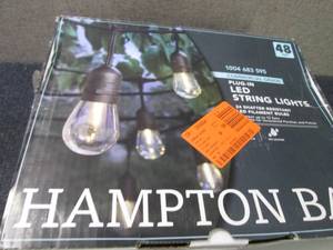 lot 55 image: Hampton Bay 24-Light IndoorOutdoor...