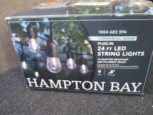 lot 60 image: Hampton Bay 12-Light IndoorOutdoor...