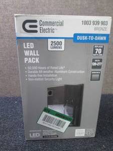 lot 79 image: Commercial Electric 150-Watt Equiva...