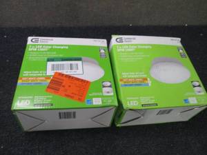 lot 80 image: 2 Commercial Electric Spin Light 7 ...